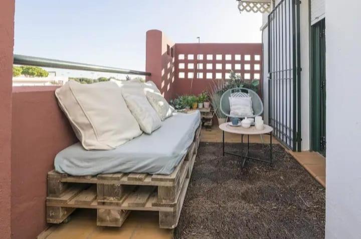Apartamento Playa La Barrosa Chiclana de la Frontera Esterno foto